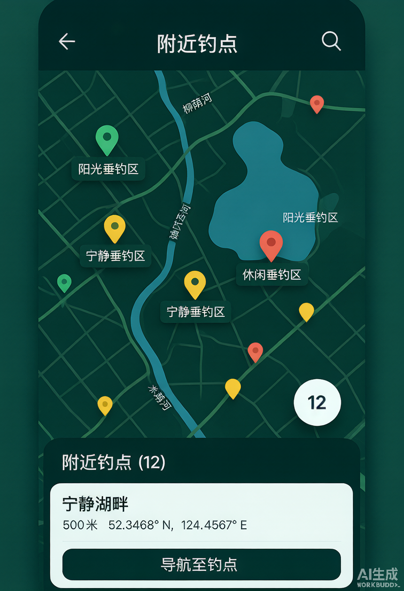 钓点地图